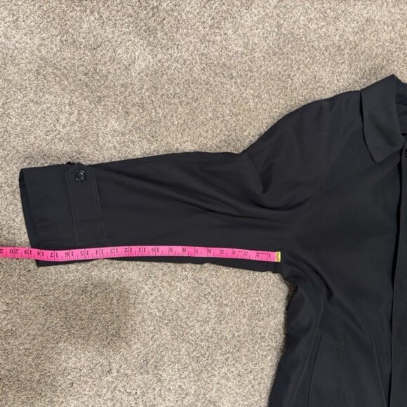 Vintage Christian Dumas trench coat with removable wool lining. Size 42 Tall - Picture 14 of 14